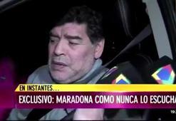 Maradona'dan ilginç röportaj! Dikkatlerden kaçmadı...