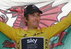 Fransa Bisiklet Turu'nda şampiyon Geraint Thomas