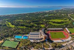 Voleybol, basketbol ve atletizmin kalbi Gloria Sports Arena'da atacak