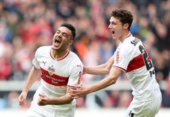 Ozan Kabak, Stuttgart'ta iki gol birden attı! İÅte goller...