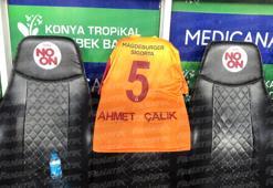 Ahmet Çalık'ın forması Galatasaray kulübesinde!