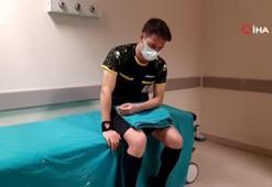 Hakemleri darp eden futbolcu tutuklandı!