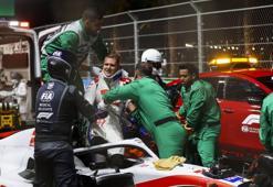 Formula 1'de Mick Schumacher'in kazası korkuttu!