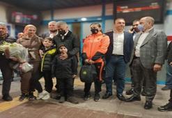 Ukraynalı sporcular Trabzon'a geldi