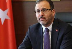 Bakan Kasapoğlu'ndan Rıza Kayaalp için tebrik mesajı