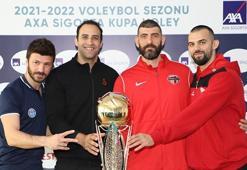 AXA Sigorta Kupa Voley erkekler final etabı basın toplantısı gerçekleşti