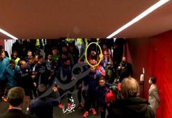 Atletico Madrid - Manchester City maçı sonrası kavga! Skandal görüntüler... VİDEO)