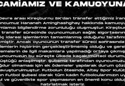 Altay'ın İranlı kadın futbolcusu kaçak/mülteci durumuna düştü