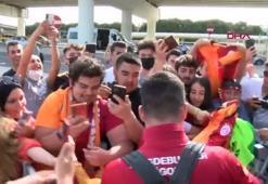Galatasaray'a İzmir'de coşkulu karşılama