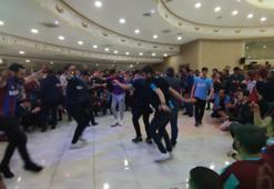 Van'daki Trabzonspor taraftarlarının kutlamaları devam ediyor!