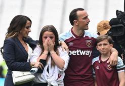 West Ham United'ın kaptanı Mark Noble'ın duygusal vedası