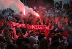 Kupa kutlamasına Sivasspor tarafından yoğun ilgi