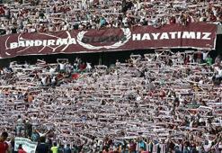 Bandırmaspor - İstanbulspor maçına taraftarlardan büyük ilgi