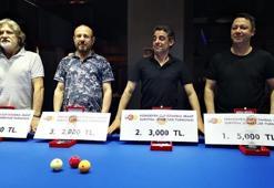 Bilardo Şöhretler Turnuvası'nda şampiyon Baha oldu