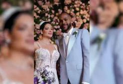 Galatasaraylı Marcao doğum gününde nikah tazeledi!