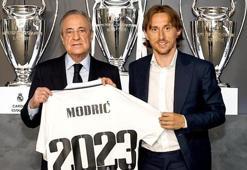 Modric, 1 yıl daha Real Madrid'de