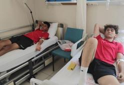 Maça saatler kala futbolcuları hastanelik olan Ilıcaspor, turnuvadan ihraç edildi