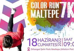 Maltepe Belediyesi'nden ‘Color Run Maltepe 7k Koşusu'