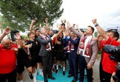 Şampiyon İnegölspor U15 Takımı'na coşkulu karşılama
