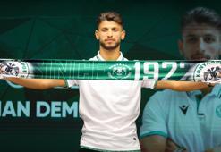 Konyaspor, Kahraman Demirtaş'ı kadrosuna kattığını açıkladı