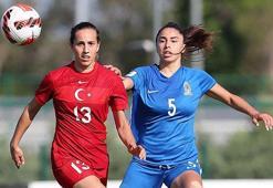 Kadın A Milliler, Azerbaycan'ı 2-0'la geçti