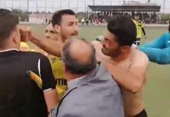 Futbolcu, maçın hakemine yumrukla saldırdı