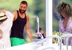 Karim Benzema, yeni sevgilisi Jordan Ozuna ile görüntülendi!