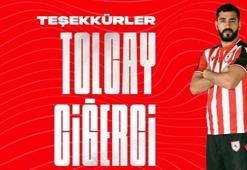 Samsunspor'da Tolcay Ciğerci ile yollar ayrıldı