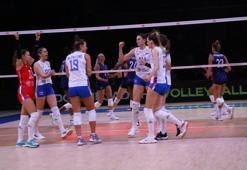 FIVB Kadınlar Milletler Ligi: Amerika: 2 - Sırbistan: 3