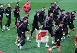 A Milli Futbol Takımı hazırlıklarını sürdürdü