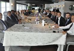 Beşiktaş'tan Mehmet Büyükekşi ile kulüp başkanlarına dostluk yemeği