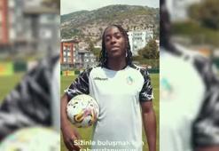 Alanyaspor, Arnaud Lusamba transferini işte böyle duyurdu!