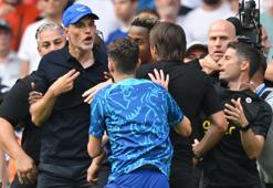 Chelsea - Tottenham maçında olay! Conte ve Tuchel kavga etti