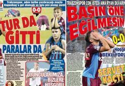 Trabzonspor - Kopenhag maçı sonrası Trabzon yerel gazeteleri nasıl çıktı?