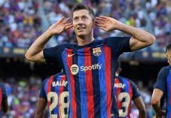 Lewandowski, Barcelona'da da şova devam ediyor