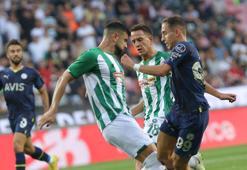 Konyaspor - Fenerbahçe maçından kareler