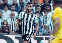 Beşiktaş'ta Rachid Ghezzal, Fenerbahçe derbisinde sahada