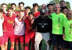 Mbaye Diagne'den eski takımı AC Bra'ya ziyaret