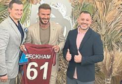 David Beckham'a Trabzonspor forması