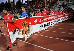 Balıkesirspor'dan anlamlı pankart