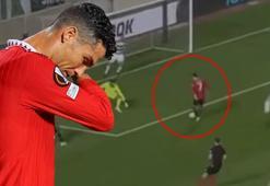 Yok artık Ronaldo! Kaçırdığı gol şoke etti