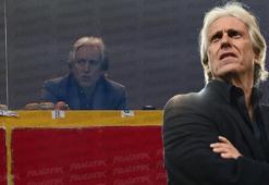 Galatasaray - Beşiktaş derbisinde Jorge Jesus sürprizi! Kameralara böyle yakalandı...