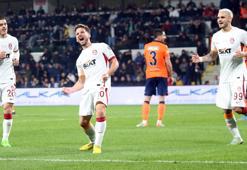 Galatasaray, Başakşehir'e fark attı! İşte kare kare o anlar! (VİDEO)