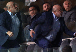 Adana Demirspor Başkanı Murat Sancak tribünde çıldırdı!