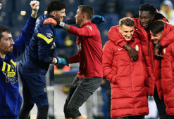 Fenerbahçe-Galatasaray derbisinde güzel görüntüler!