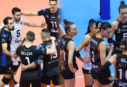 İlk yarının liderleri Halkbank ve Eczacıbaşı