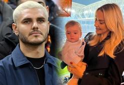 Nef Stadı'nda Hadise sürprizi! Icardi tribünde...