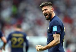 Oliver Giroud, Karim Benzema'yı aratmadı