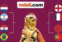 Dünya Kupası'nda çeyrek final heyecanı Misli.com'da