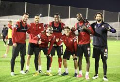 Sivasspor'da neşeli idman